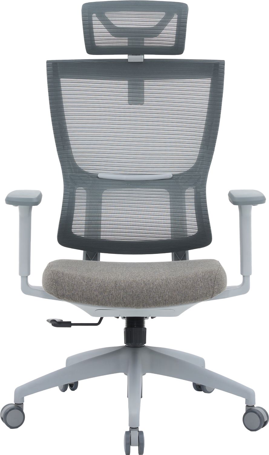 Кресло офисное OfficePro Elegant (OC600-G-DG-DG) Gray/Dark Gray - Фото 1