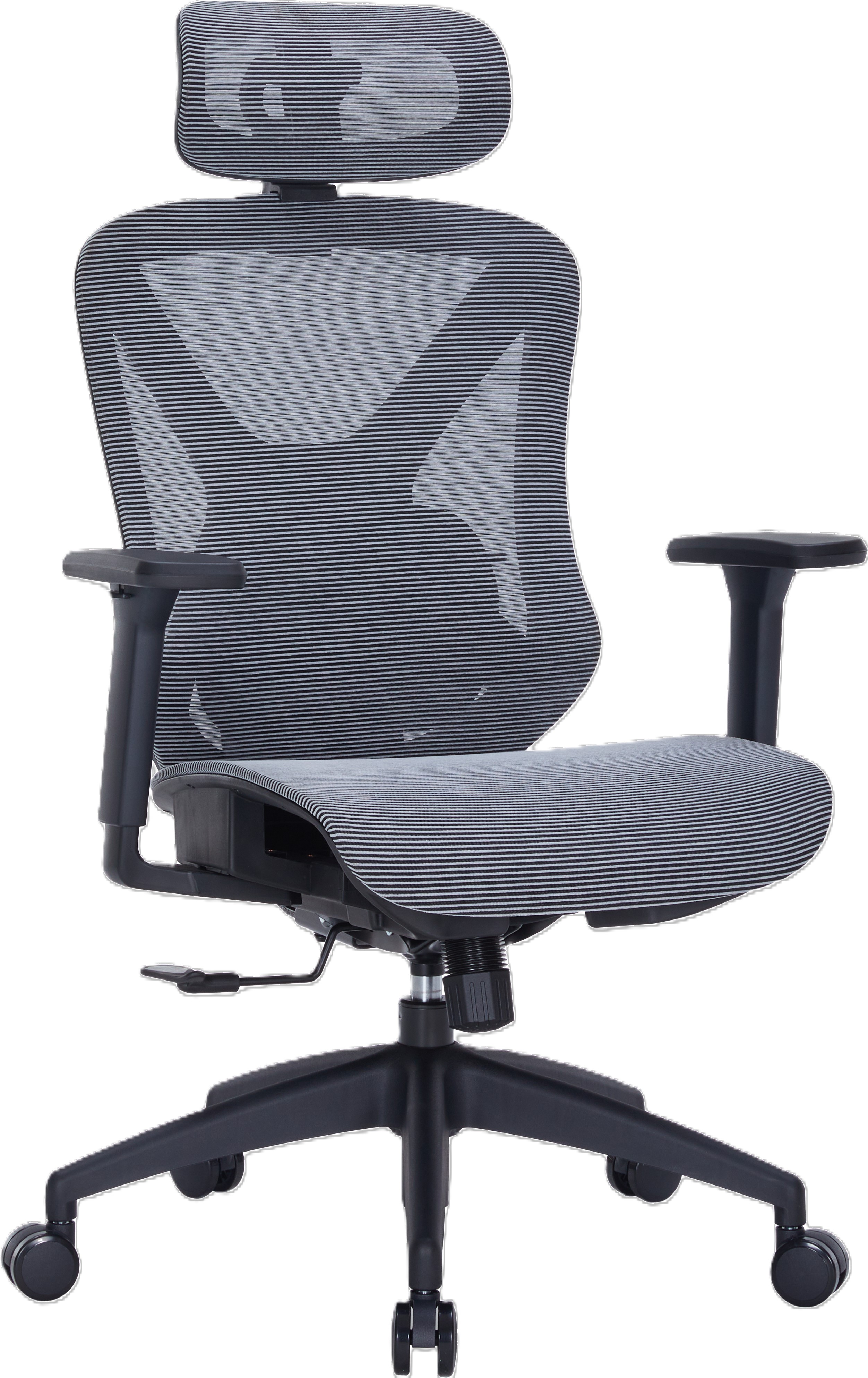 Крісло офісне OfficePro Atlas (OC630-B-DG-DG) Black/Dark Gray - Фото 1