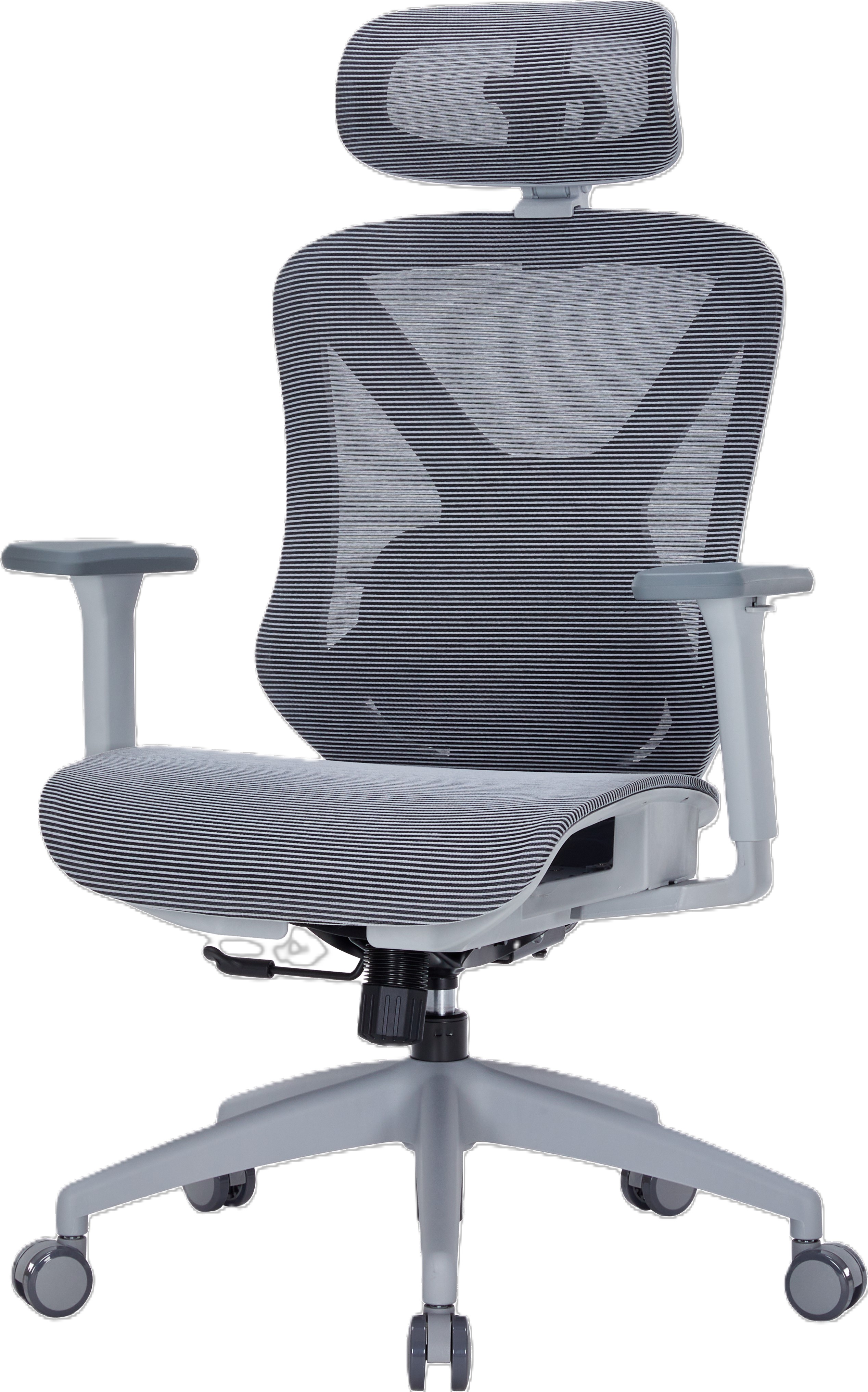 Крісло офісне OfficePro Atlas (OC630G-DG-DG) Gray/Dark Gray - Фото 1