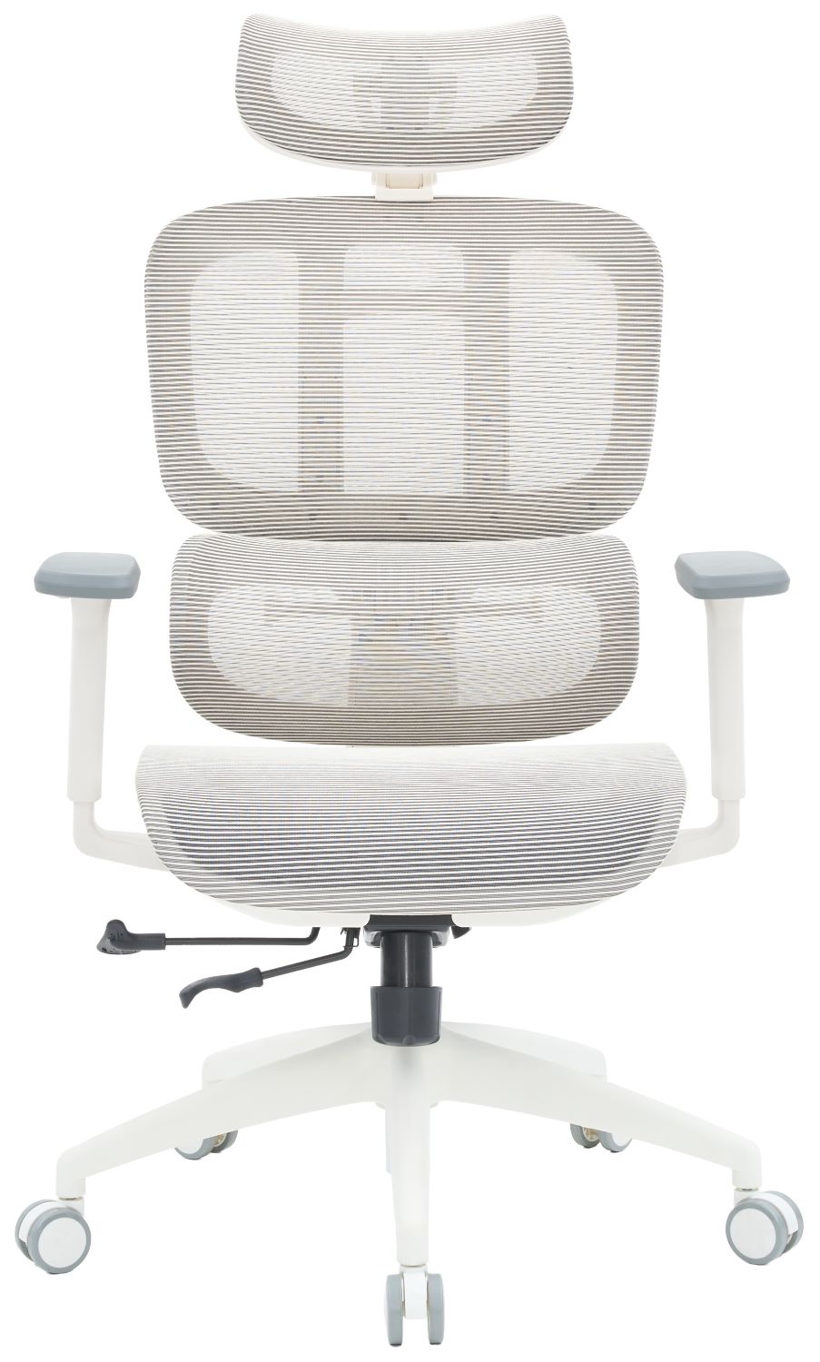Кресло офисное OfficePro Skyline (OC680-W-LG-LG) White/Light Gray - Фото 1