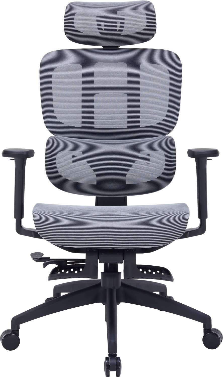 Крісло офісне OfficePro Skyline Footrest (OC750-B-DG-DG) Black/Dark Gray
