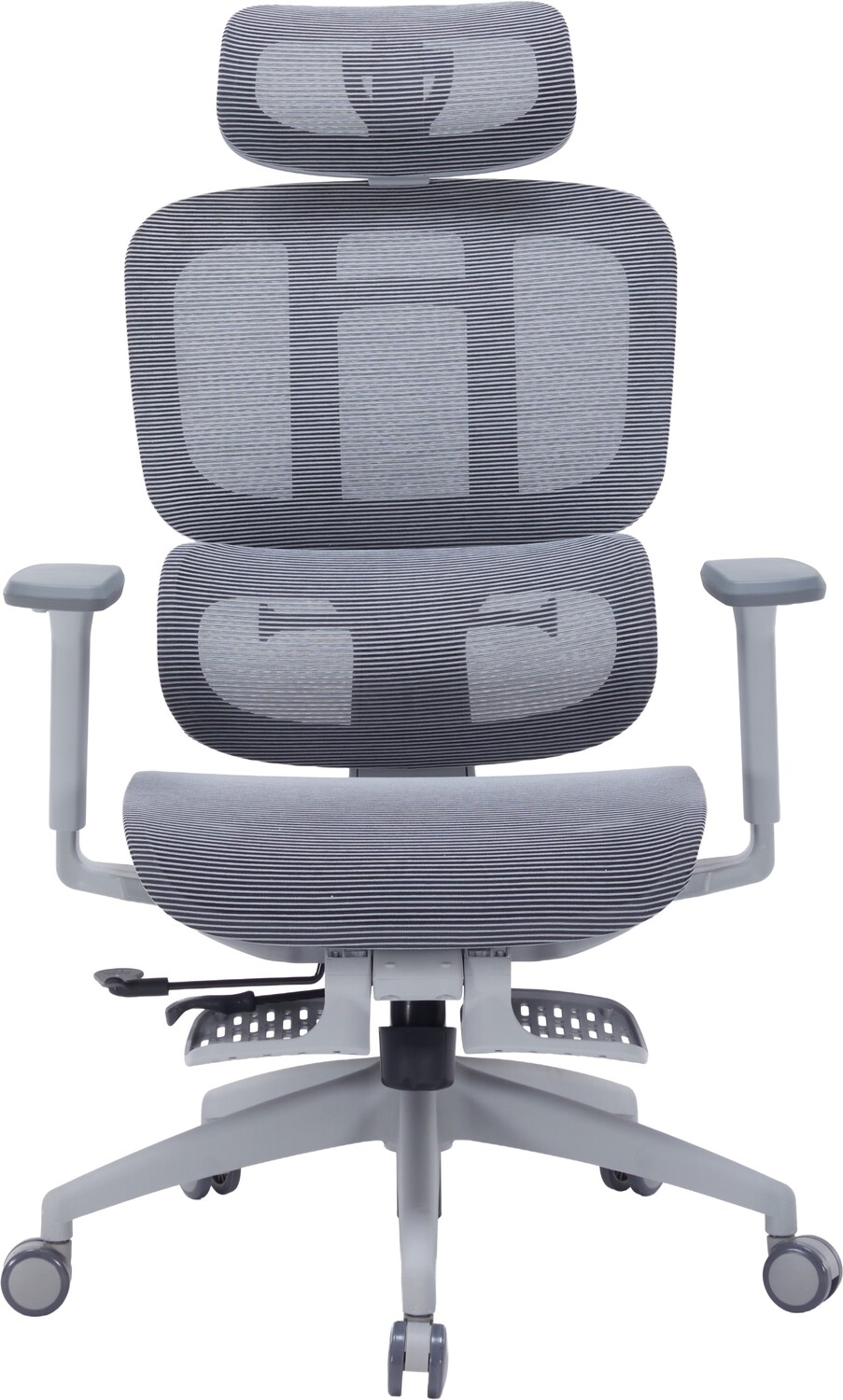 Крісло офісне OfficePro Skyline Footrest (OC750-G-DG-DG) Gray/Dark Gray