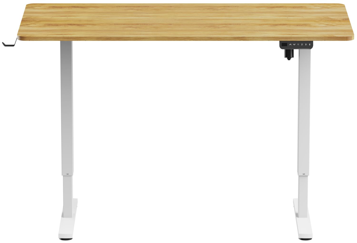 Стіл з електрорегулюванням висоти OfficePro ODE1470LWW Light Wood/White - Фото 1