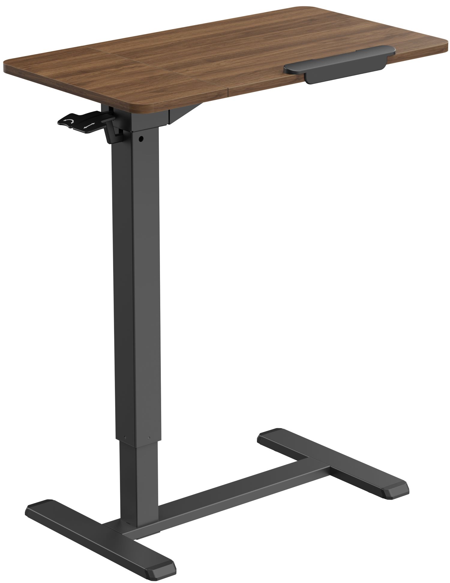 Стол с электрорегулировкой высоты OfficePro и наклоном столешницы ODM320DW Dark Wood/Black - Фото 1