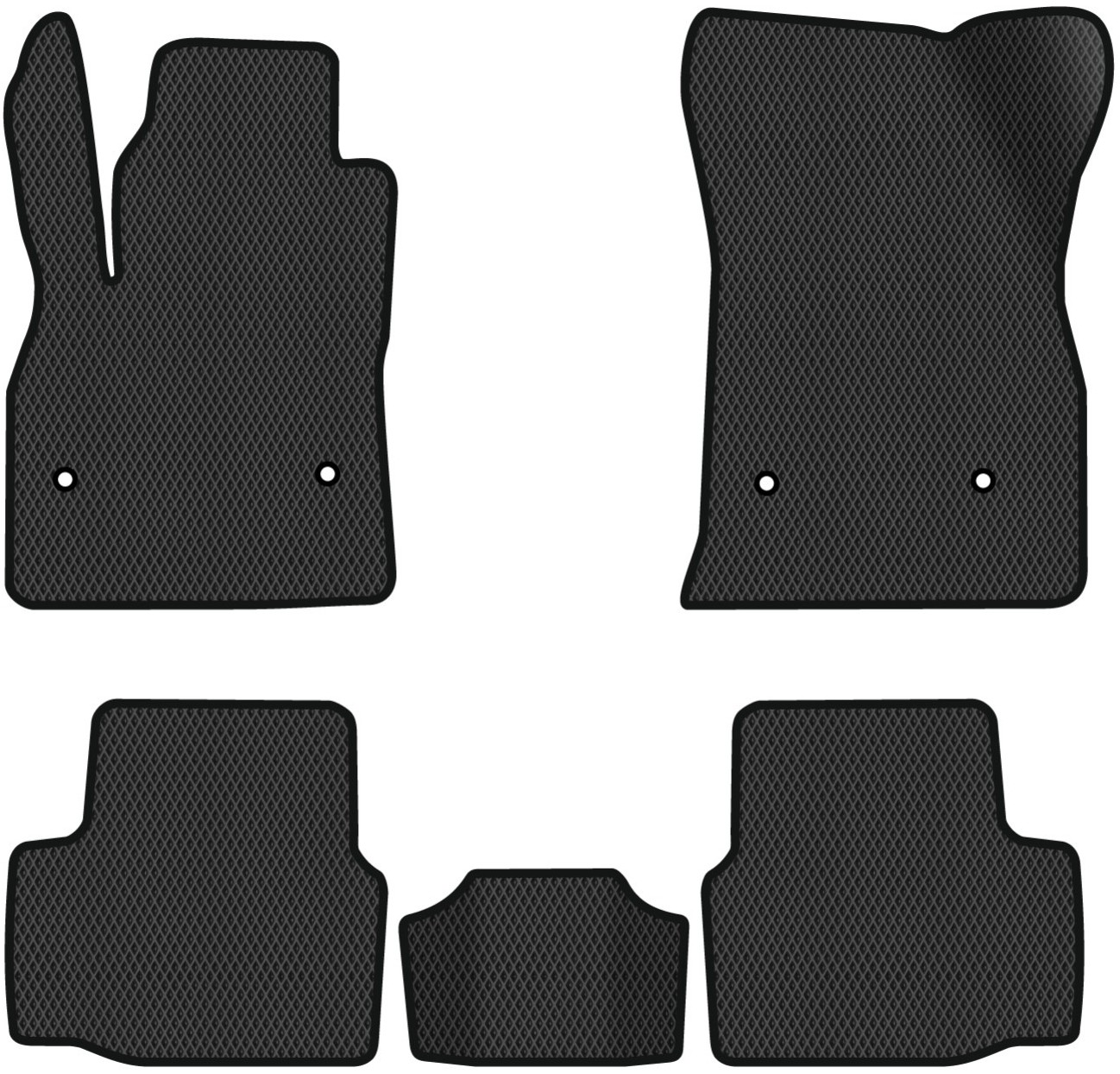 EVA килимки в салон авто EVAtech для Astra (K) Opel 2015-2021 5 покоління Combi EU (OL12126C5OU4RBB) - Фото 1