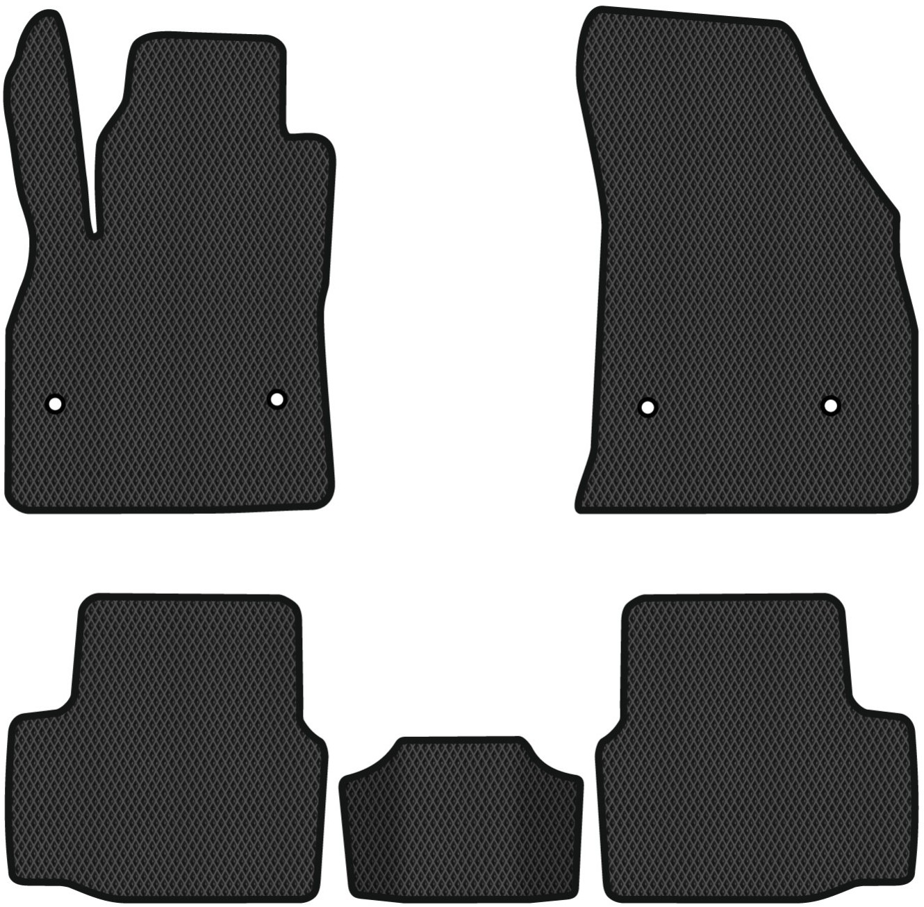 EVA килимки в салон авто EVAtech для Astra (K) Opel 2015-2021 5 покоління Combi EU (OL12126CV5OU4RBB) - Фото 1