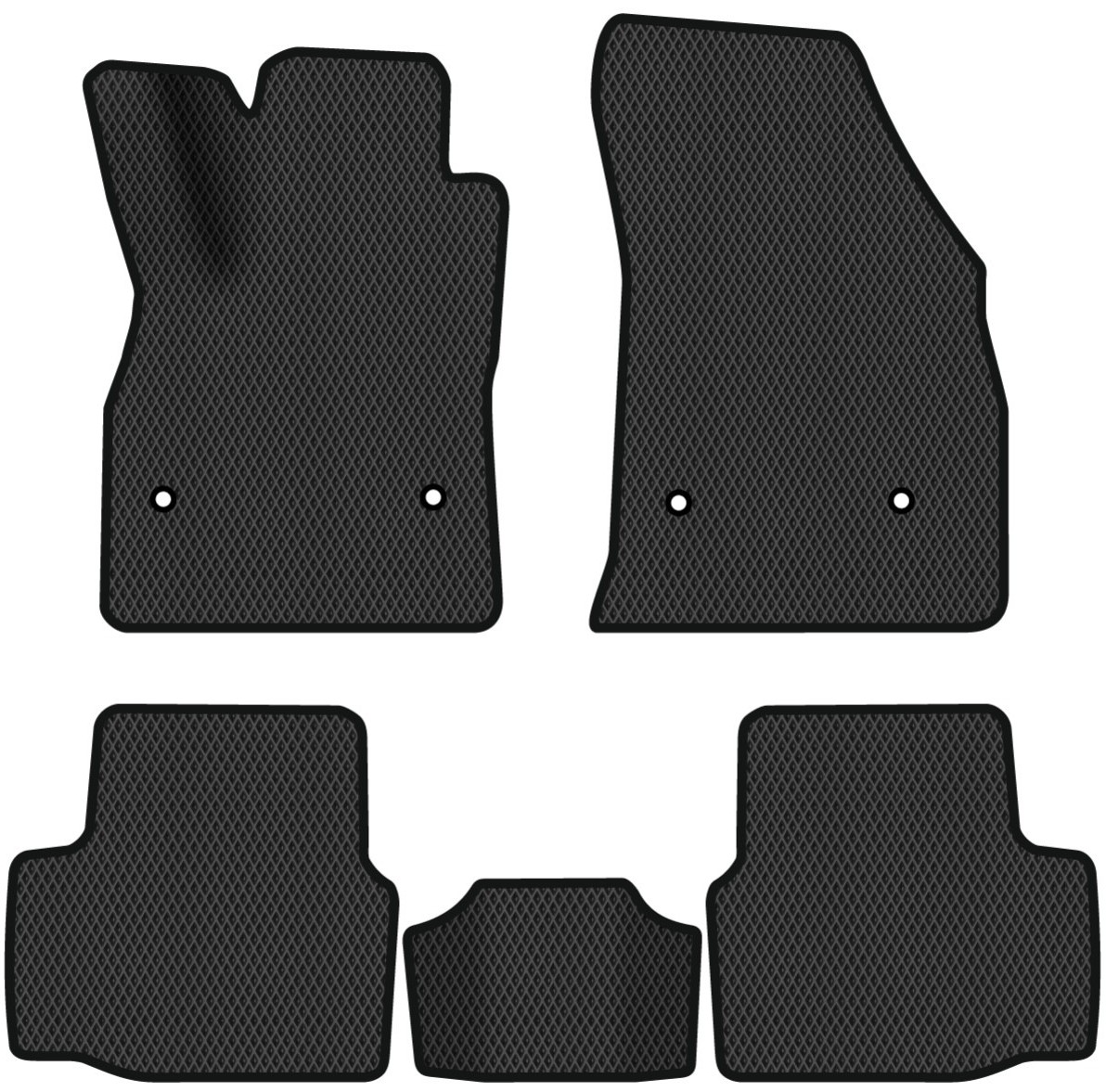 EVA килимки в салон авто EVAtech для Astra (K) Opel 2015-2021 5 покоління Htb EU (OL14167CE5AV4RBB) - Фото 1