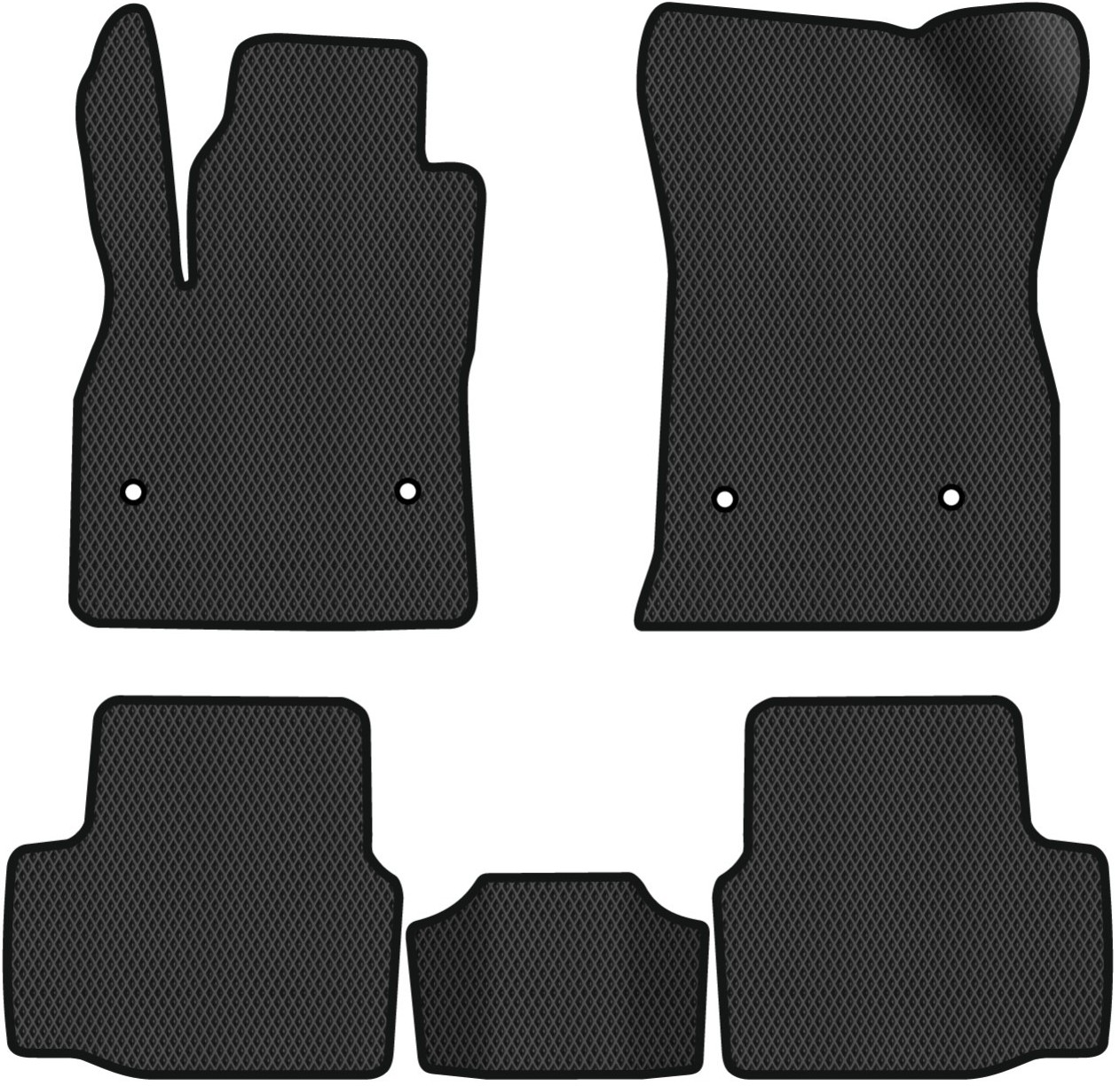 EVA килимки в салон авто EVAtech для Astra (K) Opel 2015-2021 5 покоління Combi EU (OL14168C5AV4RBB) - Фото 1