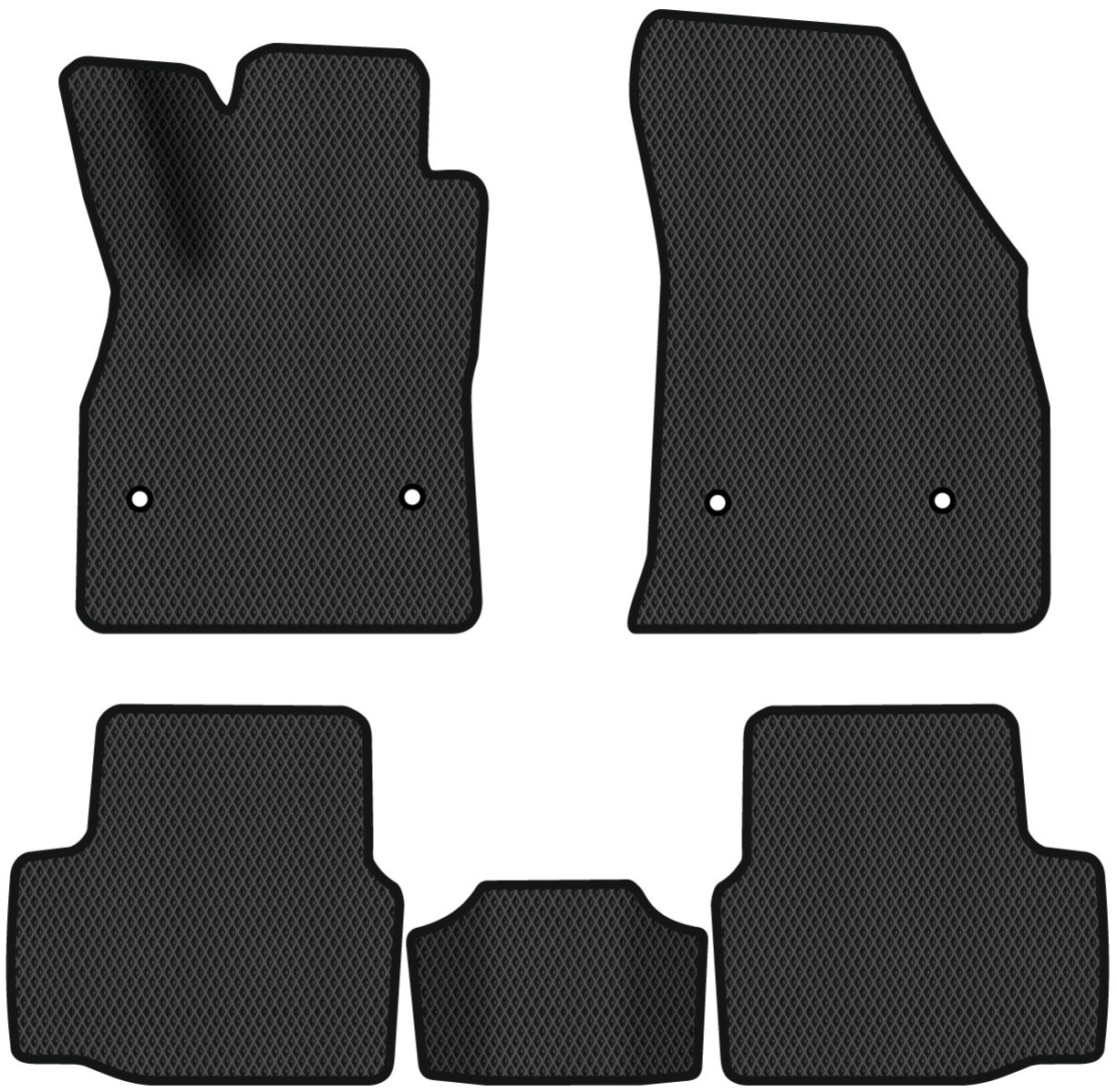 EVA килимки в салон авто EVAtech для Astra (K) Opel 2015-2021 5 покоління Combi EU (OL14168CE5AV4RBB) - Фото 1