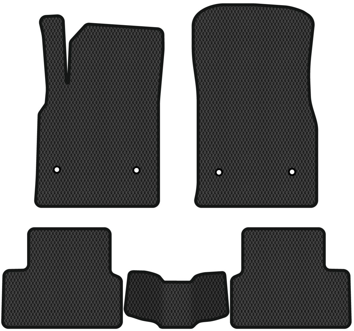 EVA килимки в салон авто EVAtech для Astra (J) Restyling Opel 2012-2015 4 покоління Sedan EU (OL1819C5AV4RBB) - Фото 1