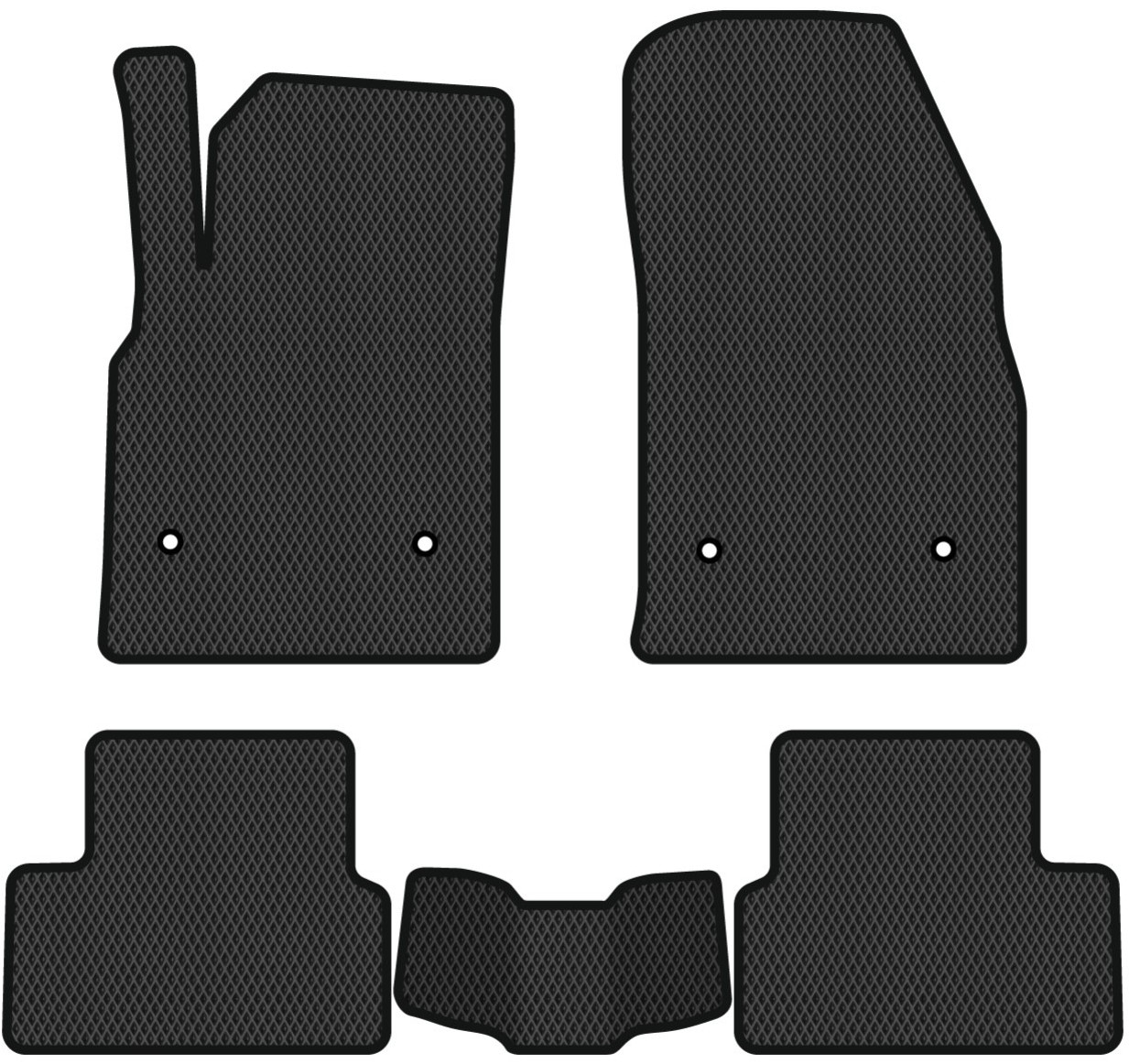 EVA килимки в салон авто EVAtech для Astra (J) Restyling Opel 2012-2015 4 покоління Sedan EU (OL1819CV5AV4RBB) - Фото 1