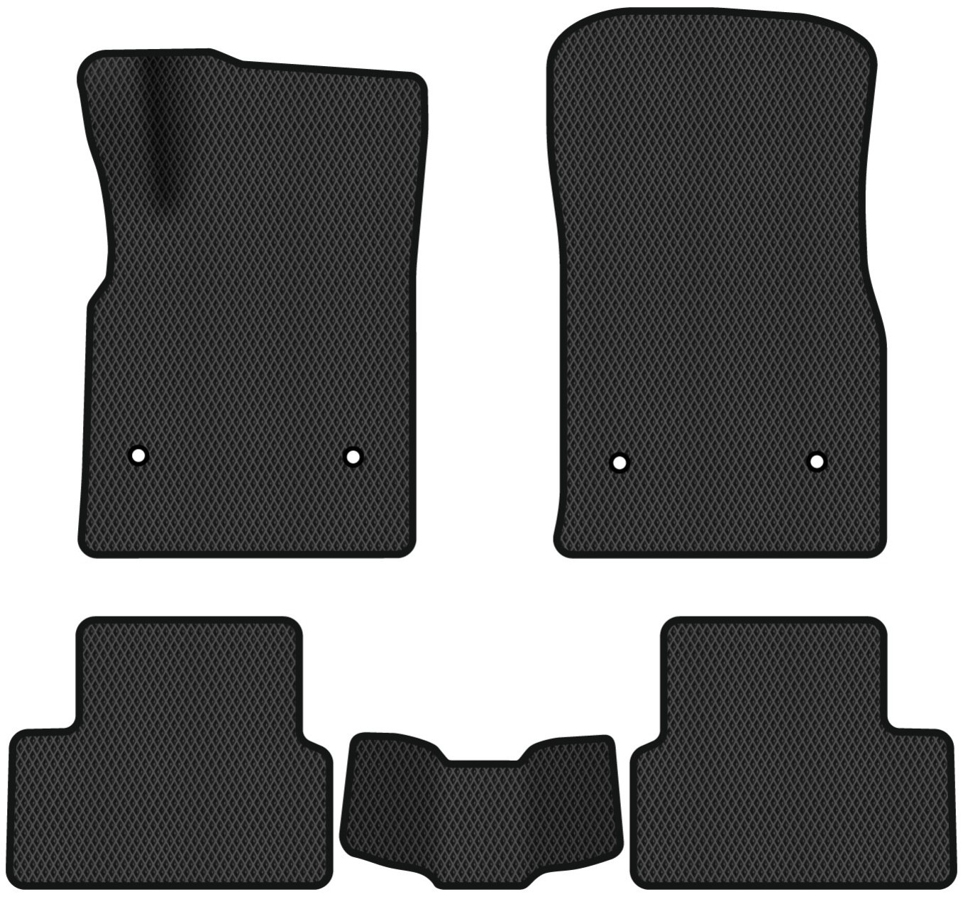 EVA килимки в салон авто EVAtech для Astra (J) Restyling Opel 2012-2015 4 покоління Htb EU (OL1821CD5AV4RBB) - Фото 1