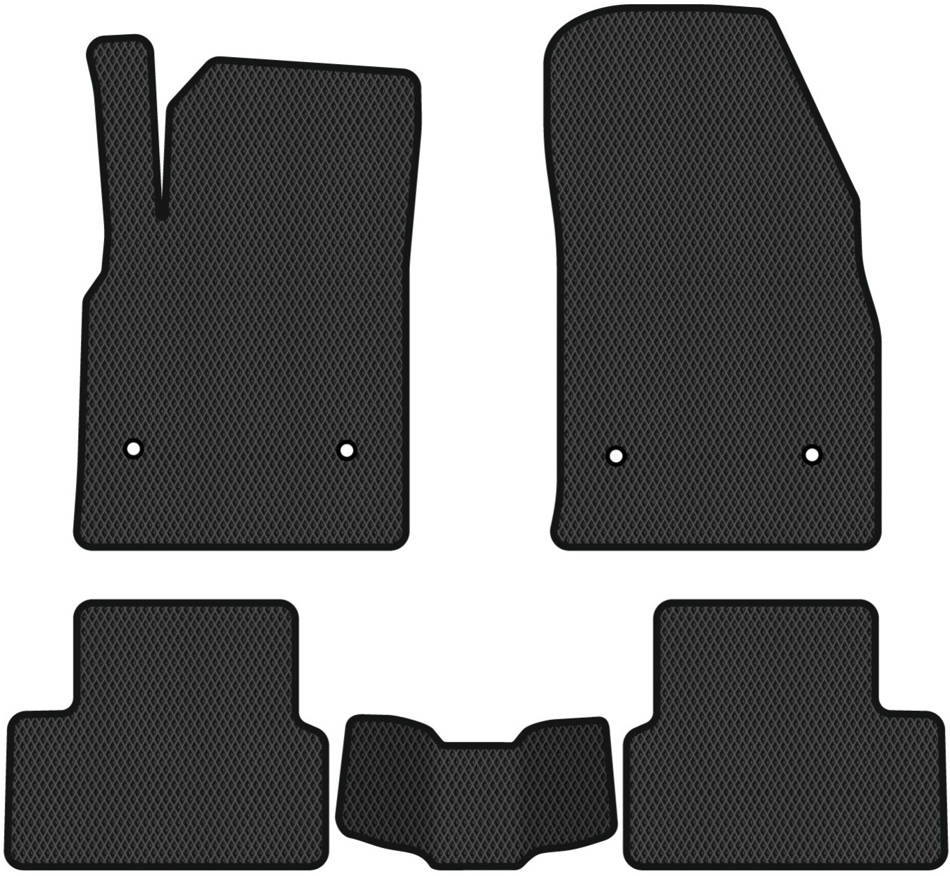 EVA килимки в салон авто EVAtech для Astra (J) Restyling Opel 2012-2015 4 покоління Htb EU (OL1821CV5AV4RBB) - Фото 1