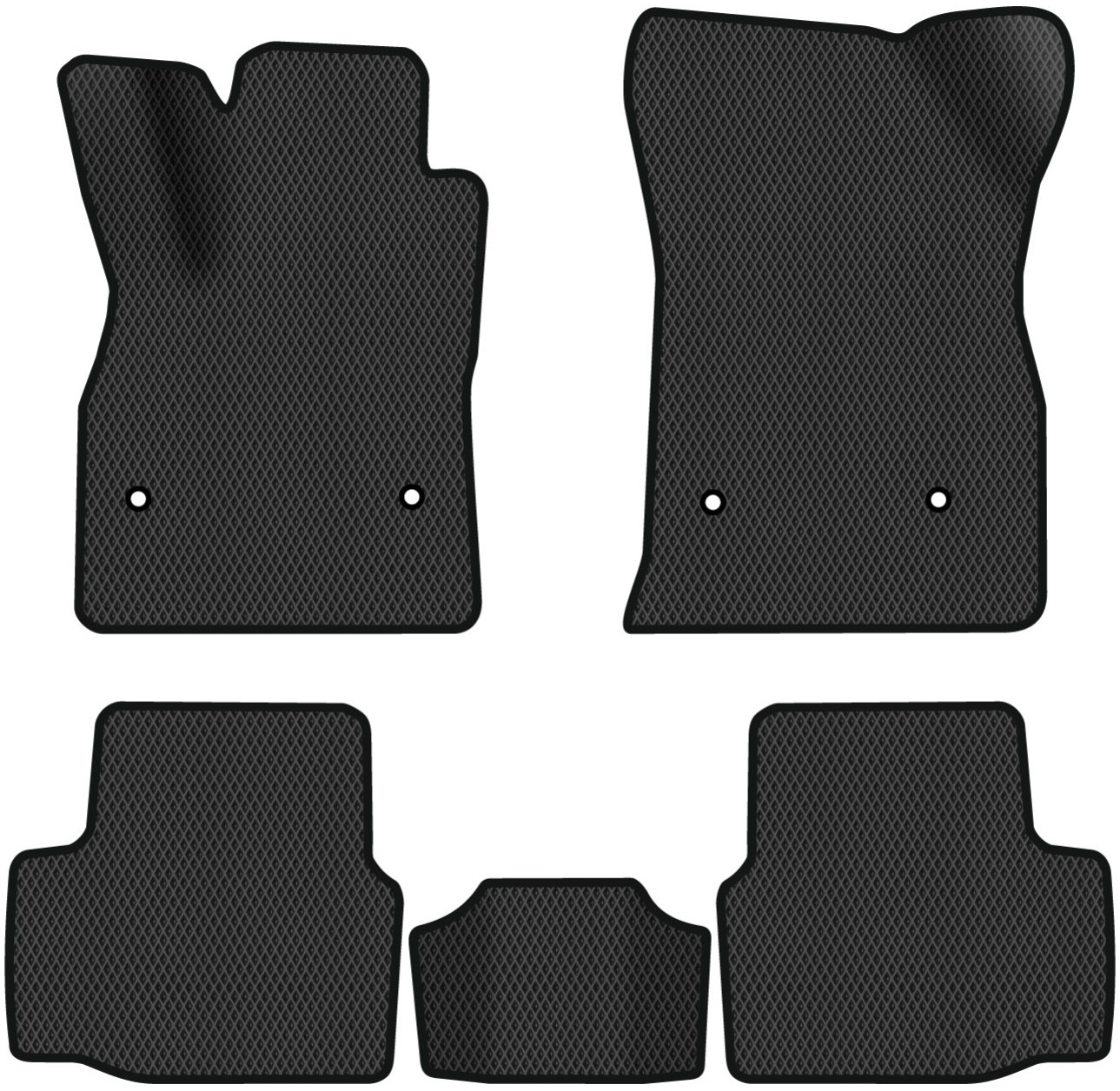 EVA килимки в салон авто EVAtech для Astra (K) Opel 2015-2021 5 покоління Htb EU (OL1822CD5OU4RBB) - Фото 1