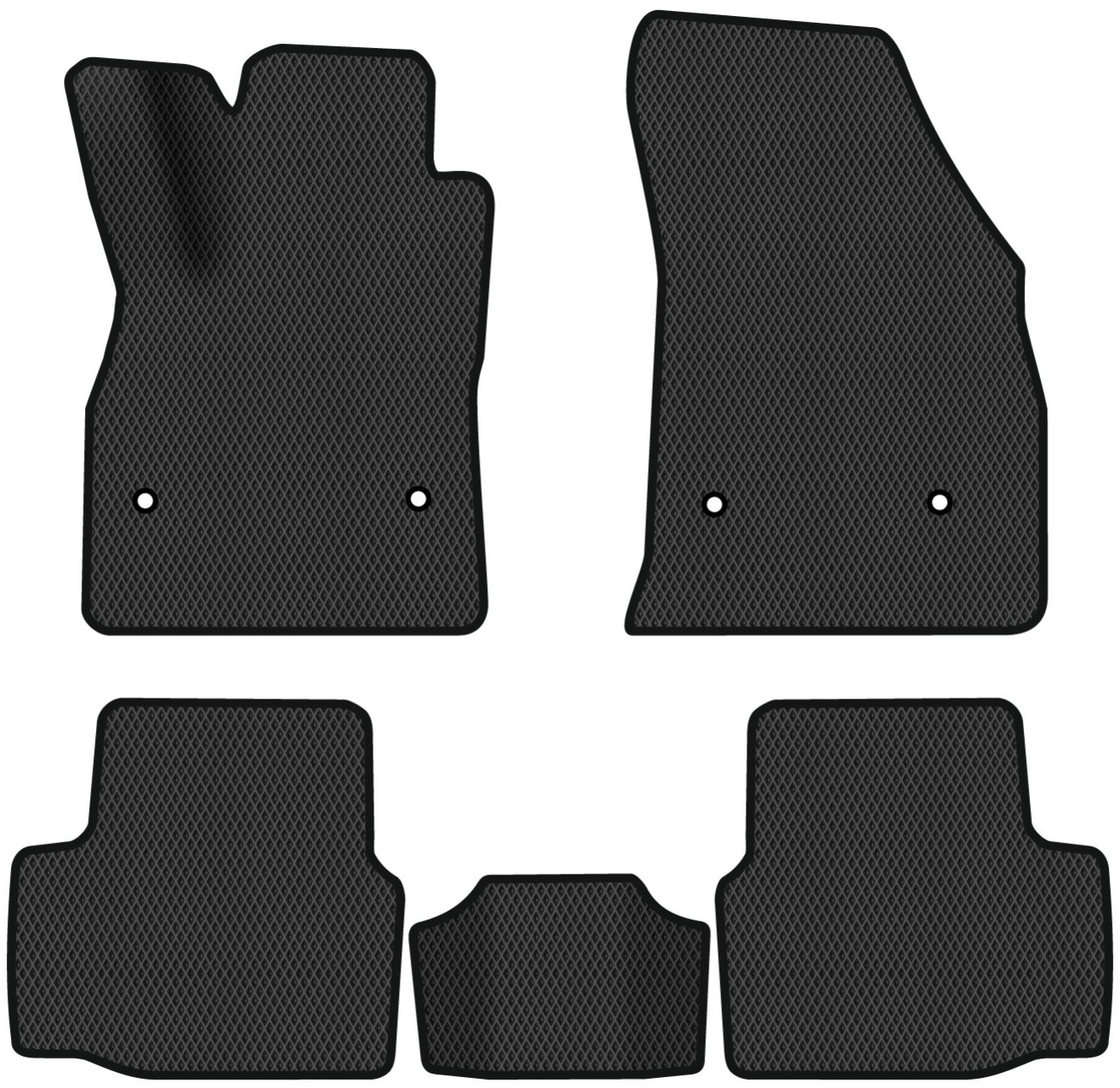 EVA килимки в салон авто EVAtech для Astra (K) Opel 2015-2021 5 покоління Htb EU (OL1822CE5OU4RBB) - Фото 1