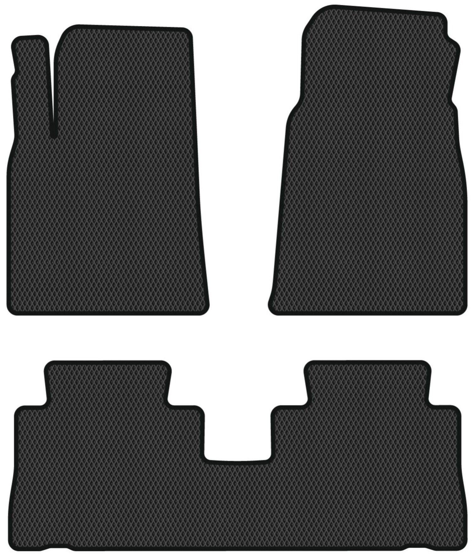 EVA килимки в салон авто EVAtech для Antara Opel 2006-2010 1 покоління SUV EU OL31506Z3RBB - Фото 1