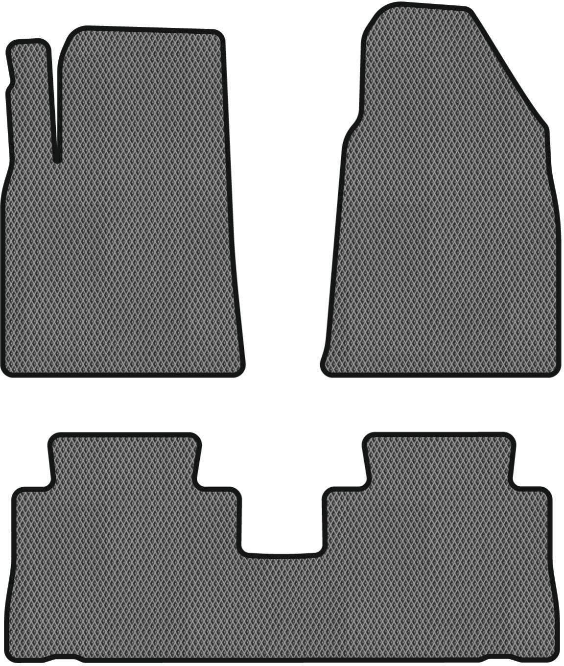 EVA килимки в салон авто EVAtech для Antara Opel 2006-2010 1 покоління SUV EU OL31506ZV3RGB - Фото 1