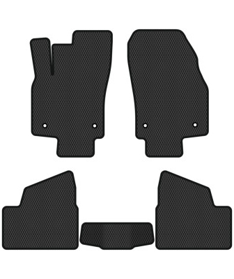 EVA килимки в салон авто EVAtech для Astra (H) TwinTop MT Opel 2006-2010 3 покоління Cabrio EU (OL33752CV5AV4RBB) - Фото 1