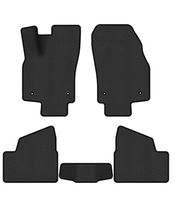 EVA килимки в салон авто EVAtech для Astra (H) MT 3-doors Opel 2004-2014 3 покоління Htb EU (OL33754CE5CP4RBB) - Фото 1