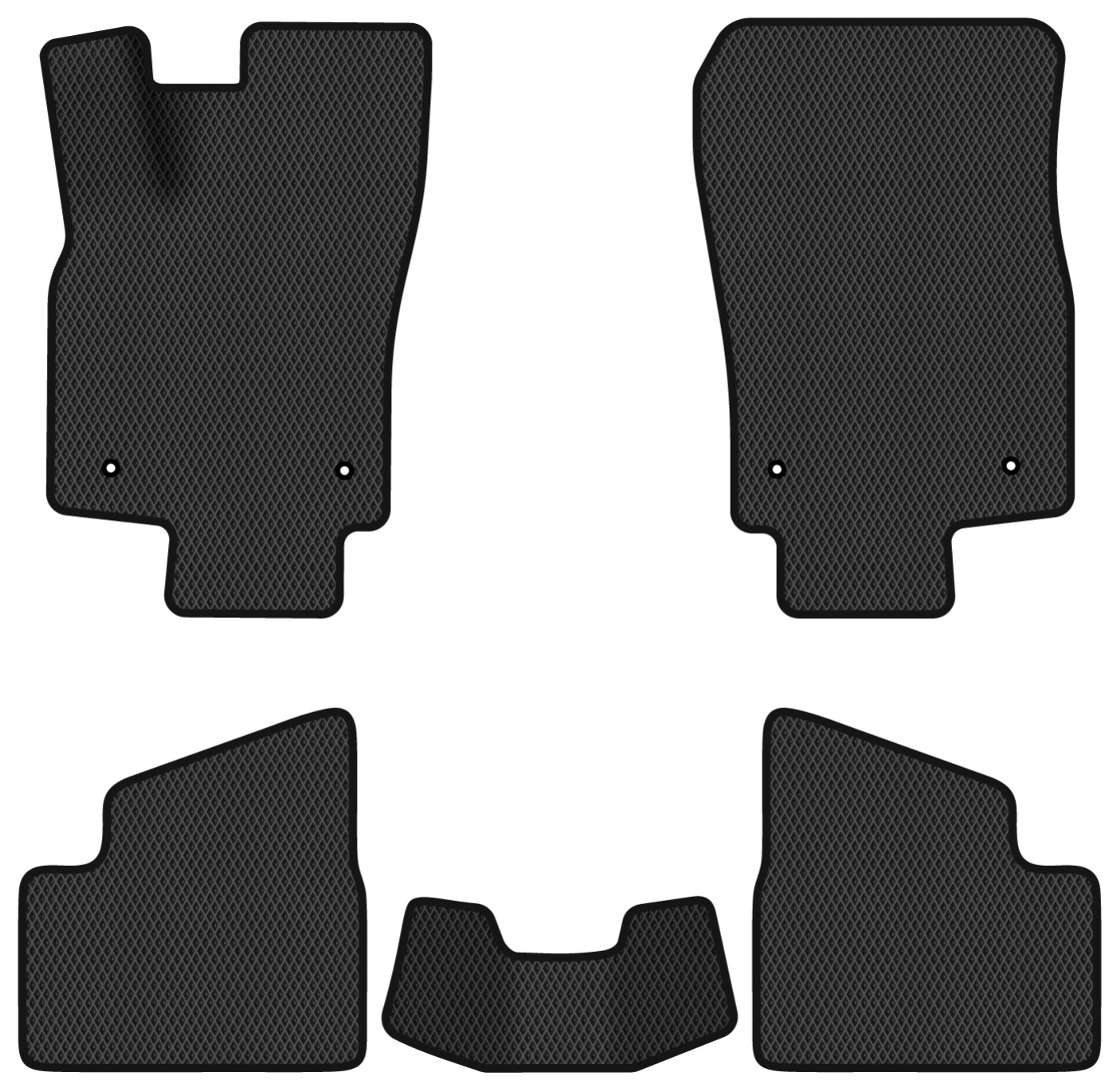 EVA коврики в салон авто EVAtech для Astra (H) MT Opel 2004-2014 3 поколение Combi EU (OL3547CD5CP4RBB) - Фото 1