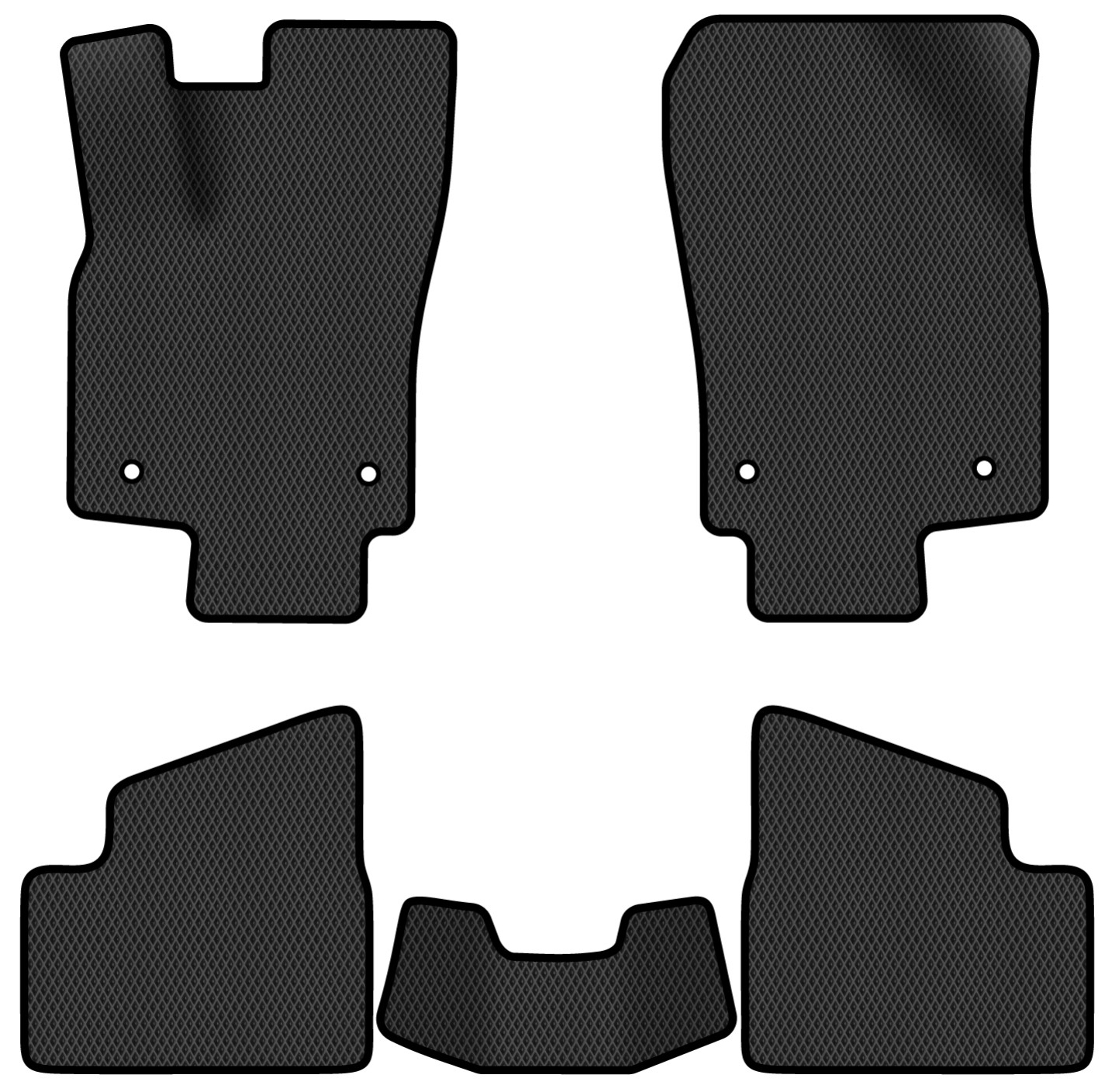 EVA коврики в салон авто EVAtech для Astra (H) MT Opel 2004-2014 3 поколение Combi EU (OL3549CD5AV4RBB) - Фото 1