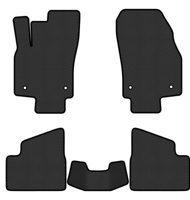 EVA коврики в салон авто EVAtech для Astra (H) MT Opel 2004-2014 3 поколение Combi EU (OL3549CV5AV4RBB) - Фото 1