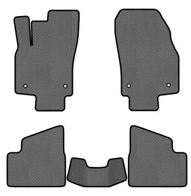 EVA килимки в салон авто EVAtech для Astra (H) MT Opel 2004-2014 3 покоління Combi EU (OL3549CV5AV4RGB) - Фото 1