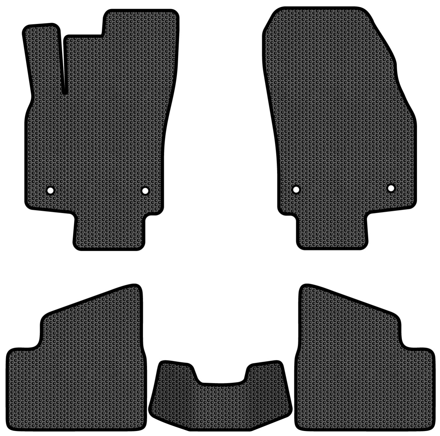 EVA килимки в салон авто EVAtech для Astra (H) MT Opel 2004-2014 3 покоління Combi EU (OL3549CV5AV4SBB) - Фото 1