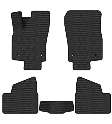 EVA килимки в салон авто EVAtech для Astra (H) MT Opel 2004-2014 3 покоління Htb EU (OL3582CD5CP4RBB) - Фото 1