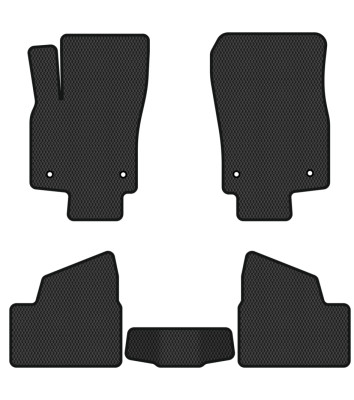 EVA килимки в салон авто EVAtech для Astra (H) AT Opel 2004-2014 3 покоління Htb EU (OL3674C5RBB) - Фото 1