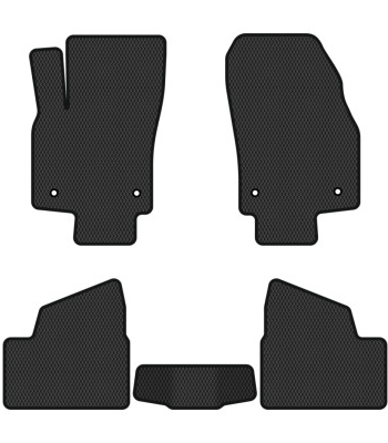 EVA килимки в салон авто EVAtech для Astra (H) AT Opel 2004-2014 3 покоління Htb EU (OL3674CV5AV4RBB) - Фото 1