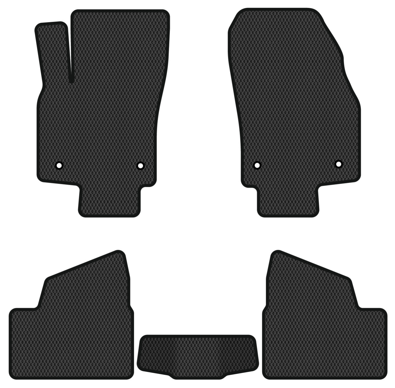 EVA килимки в салон авто EVAtech для Astra (H) AT Opel 2004-2014 3 покоління Htb EU (OL3674CV5RBB) - Фото 1