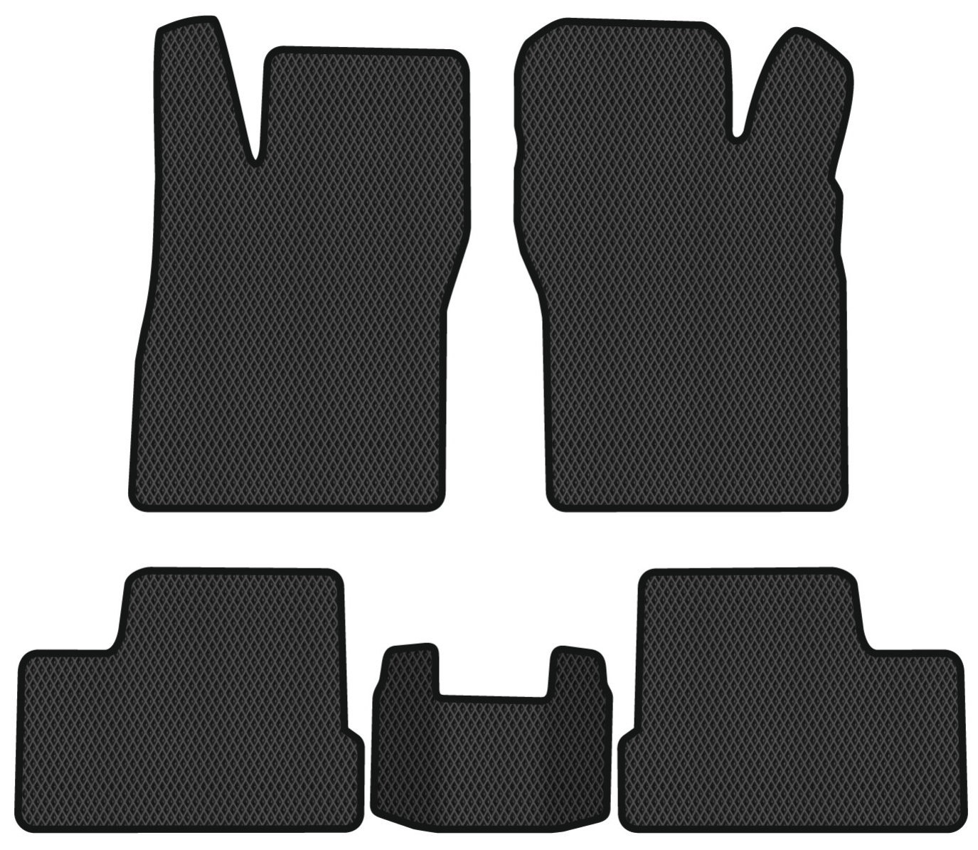 EVA коврики в салон авто EVAtech для Astra (F) 3-doors Opel 1991-1998 1 поколение Htb EU (OL52839C5RBB) - Фото 1