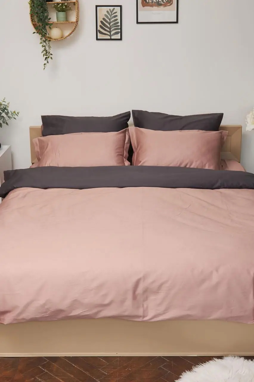 Пододеяльник двуспальный Moon&Star Satin Premium Violet 175x210 см (MS-870000492) - Фото 1
