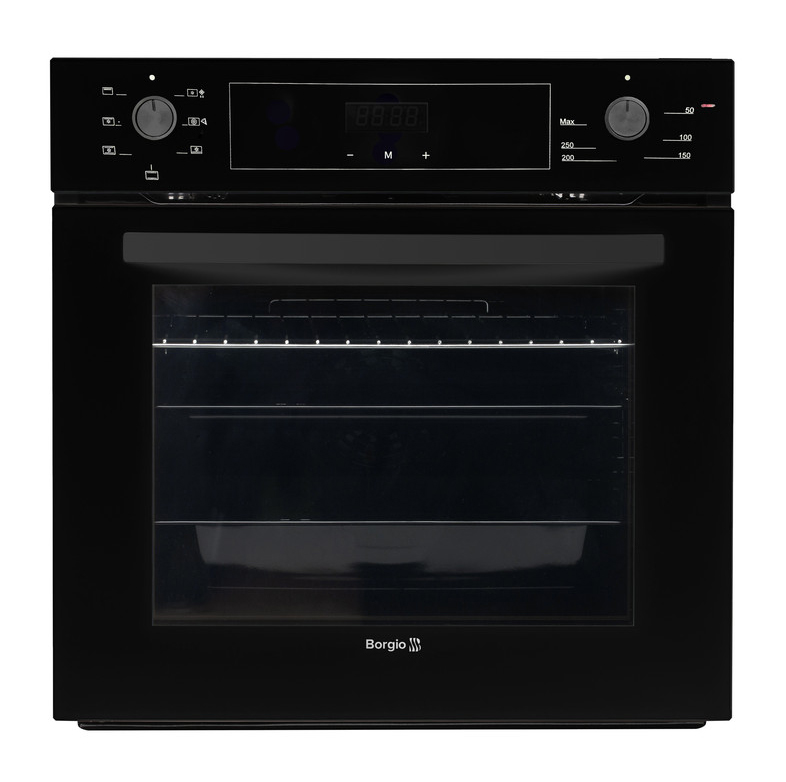 Духовой шкаф электрический Borgio  OME 307.02 B Black Glass - Фото 1