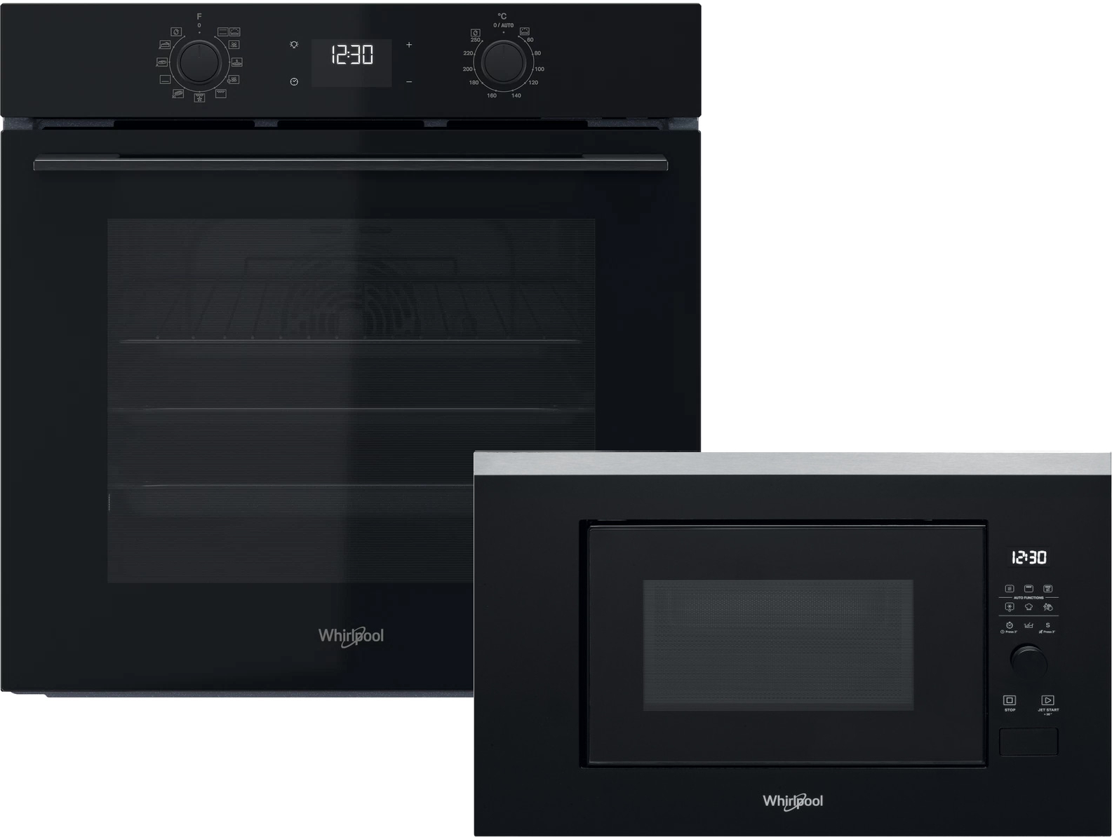 Комплект техники Whirlpool Духовой шкаф + Микроволновая печь встраиваемая Whirlpool OMK58HU1B + WMF200G