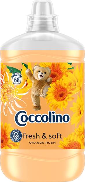 Ополаскиватель для белья Coccolino Orange Rush 1.7 л - Фото 1