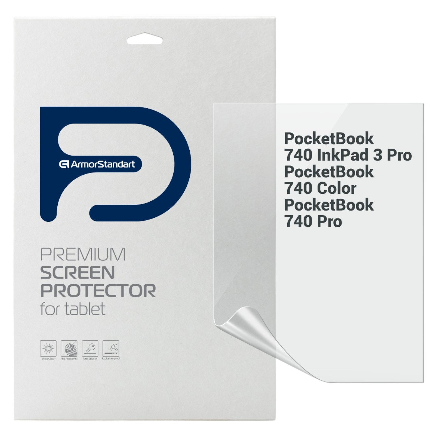Защитная пленка для электронной книги Armorstandart for PocketBook 740 InkPad 3 Pro / 740 Color / 740 Pro (ARM66081) - Фото 1