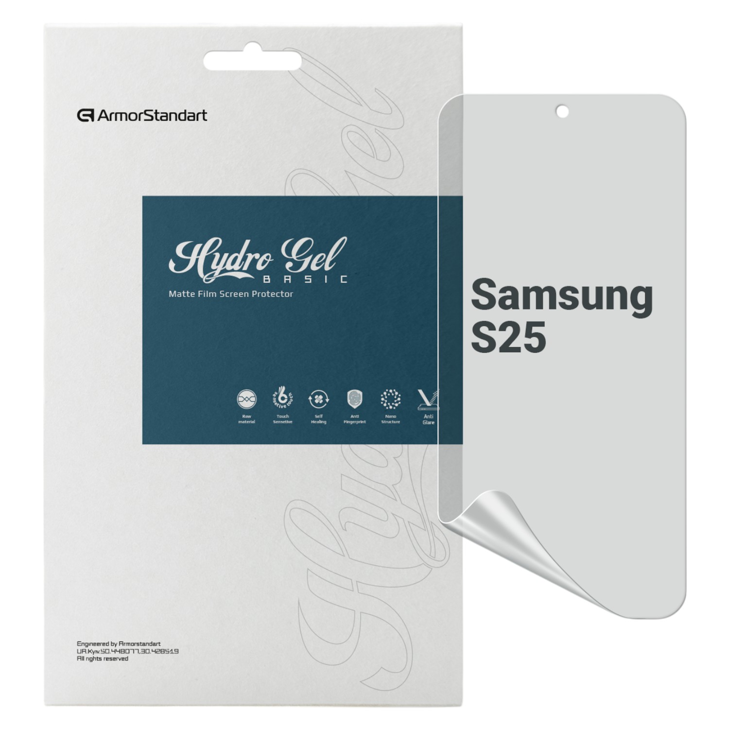 Защитная пленка для смартфона Armorstandart Matte for Samsung S25 (ARM81506) - Фото 1