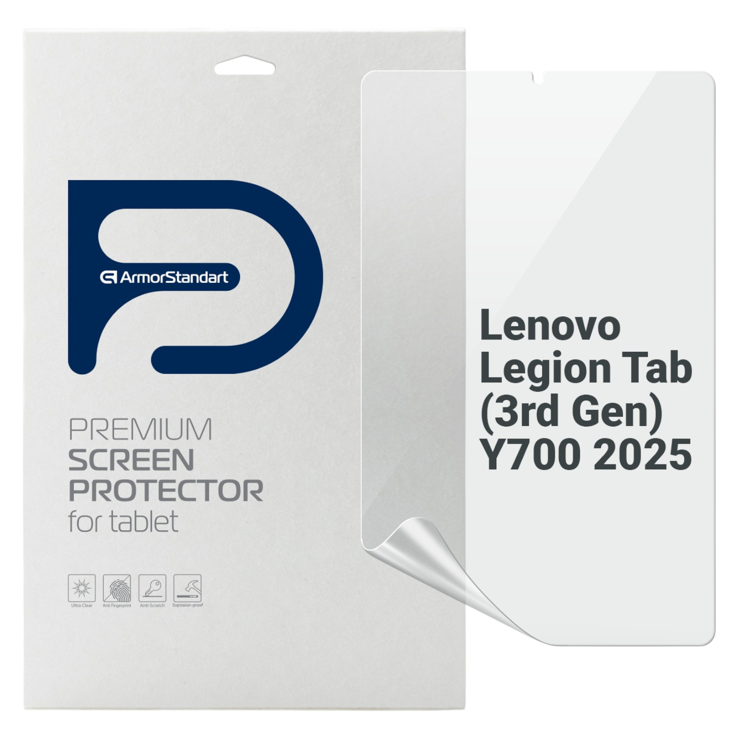 Защитная пленка для планшета Armorstandart Matte for Lenovo Legion Tab (3rd Gen) Y700 2025 (ARM83457) - Фото 1