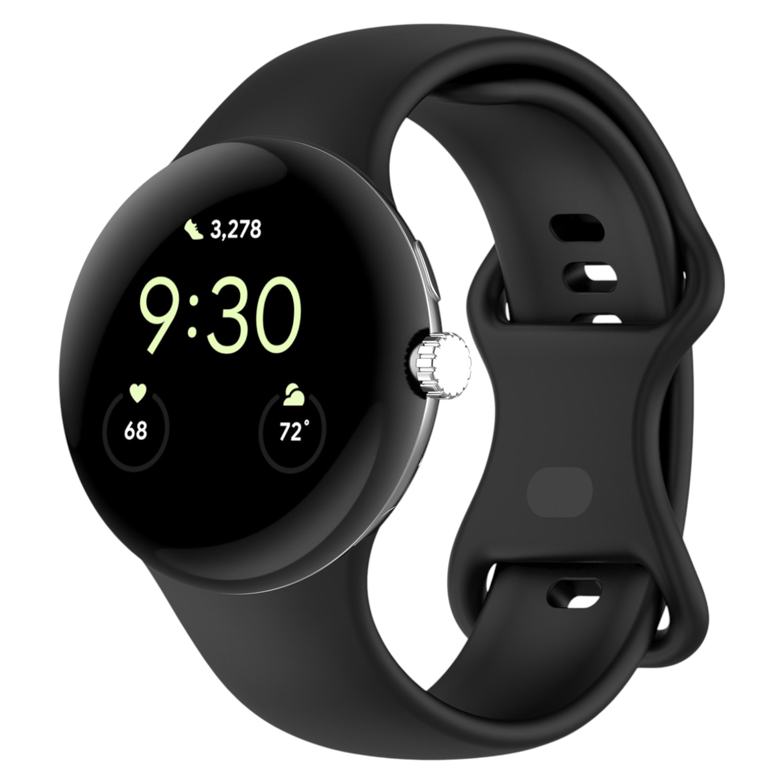 Ремешок для смарт-часов Armorstandart for Google Pixel Watch 3 45 mm Black (ARM84019) - Фото 1
