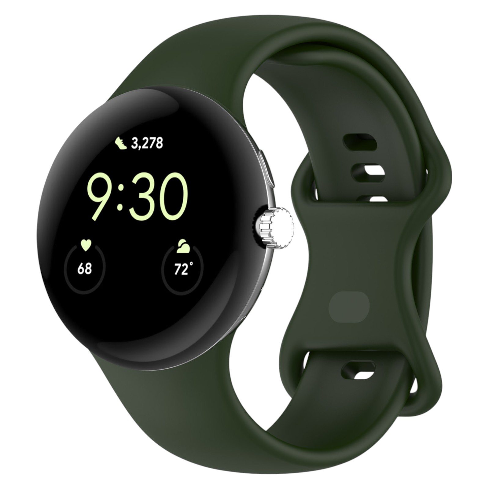 Ремешок для смарт-часов Armorstandart for Google Pixel Watch 3 45 mm Field Green (ARM84020) - Фото 1