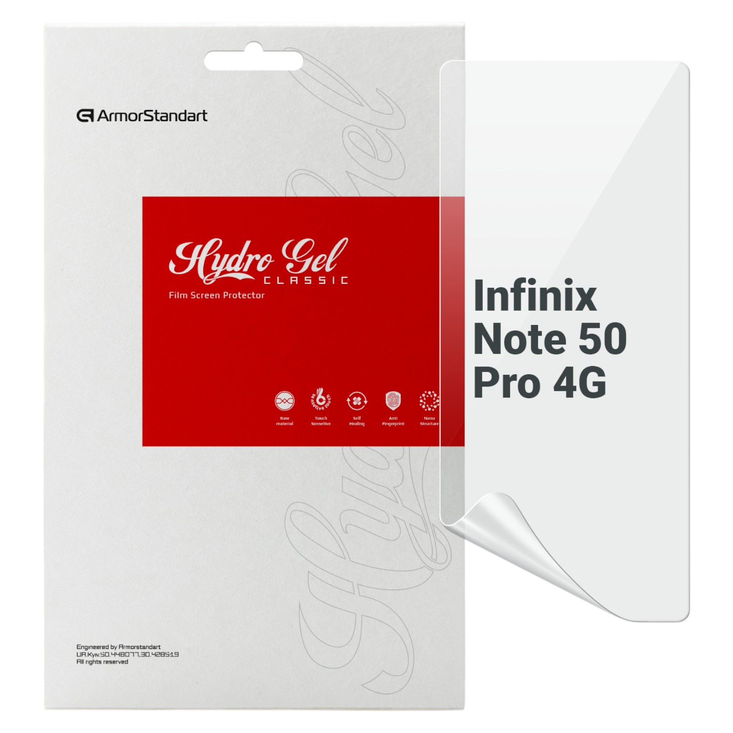 Защитная пленка для смартфона Armorstandart for Infinix Note 50 Pro 4G (ARM84737) - Фото 1