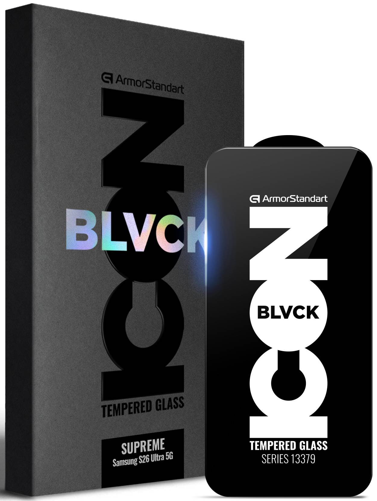Захисне скло для смартфону Armorstandart Supreme Black Icon for Samsung S26 Ultra 5G (ARM89256) - Фото 1