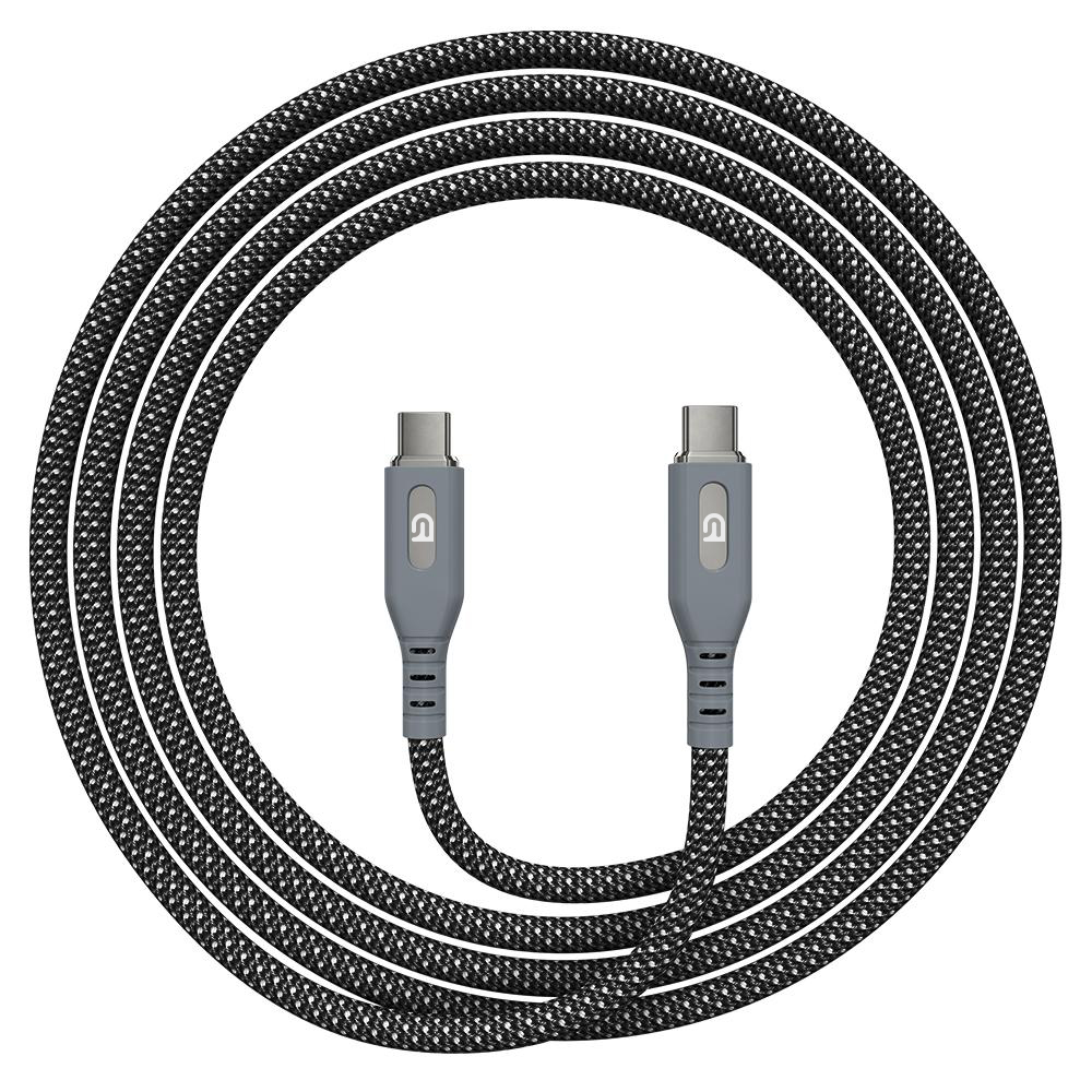 Кабель синхронизации данных Armorstandart AR18 Magnetic USB Type-C to USB Type-C 60W 1m Black (ARM75513) - Фото 1