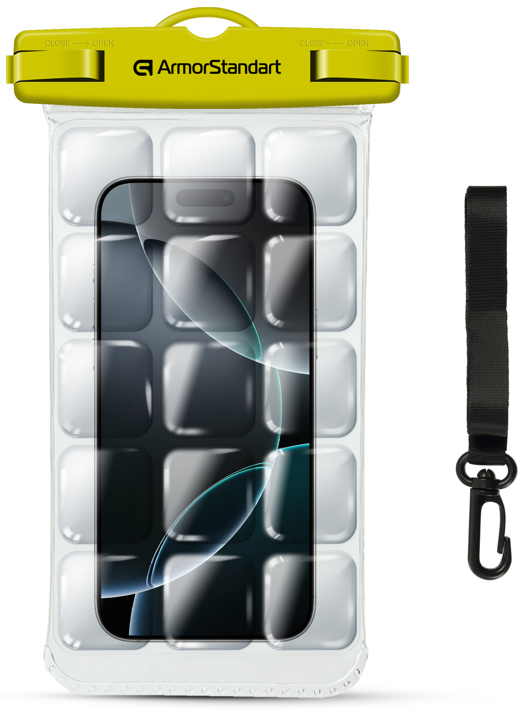 Чохол для смартфону Armorstandart CapsulePro Waterproof Floating Case Yellow (ARM59235) - Фото 1