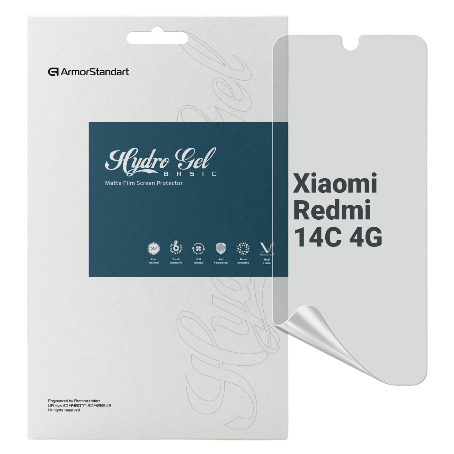 Защитная пленка для смартфона Armorstandart Matte for Xiaomi Redmi 14C 4G (ARM79317) - Фото 1