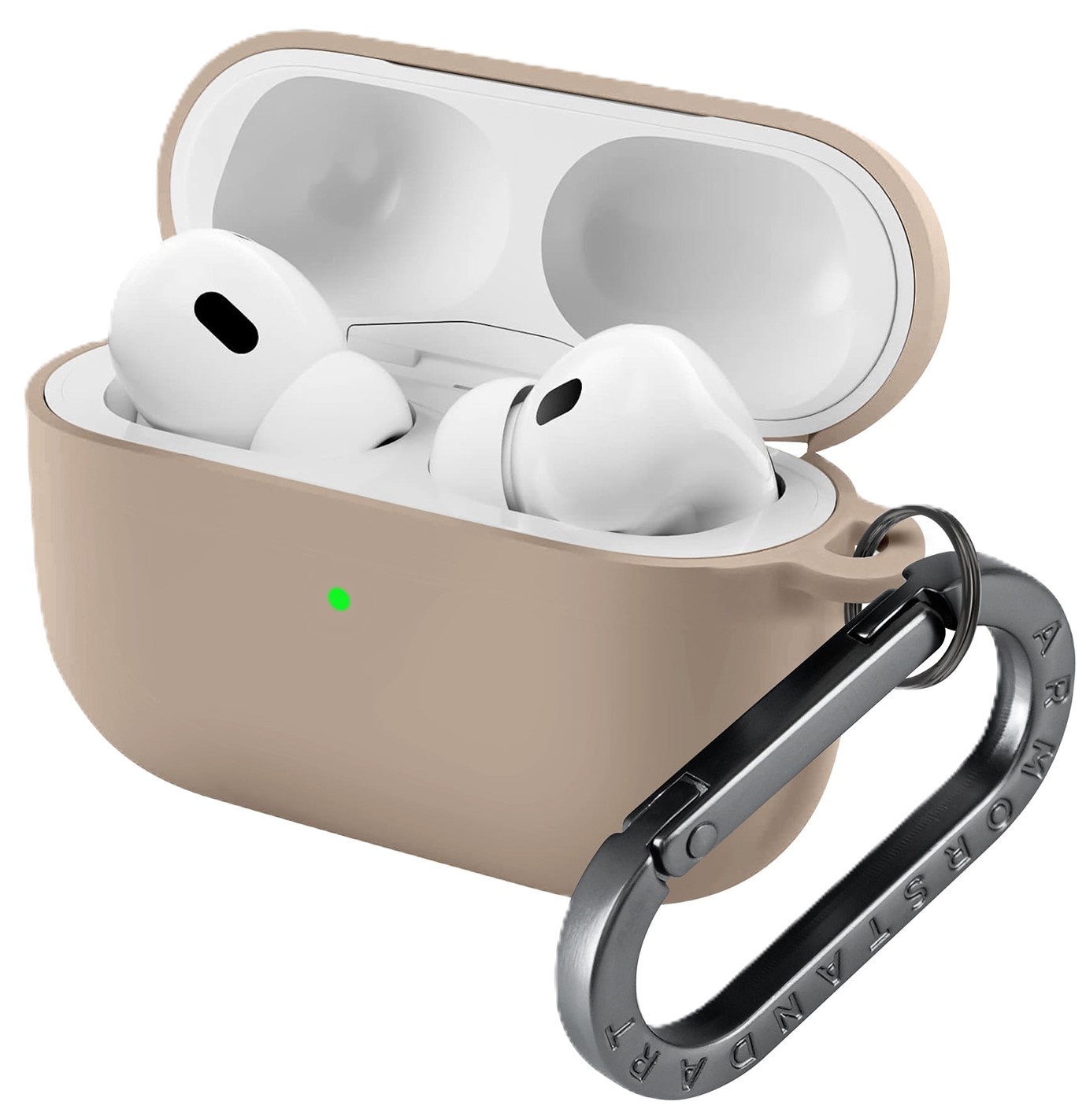 Чехол для наушников Armorstandart Hang Case for Apple AirPods Pro 3 Pink Sand (ARM88314) - Фото 1