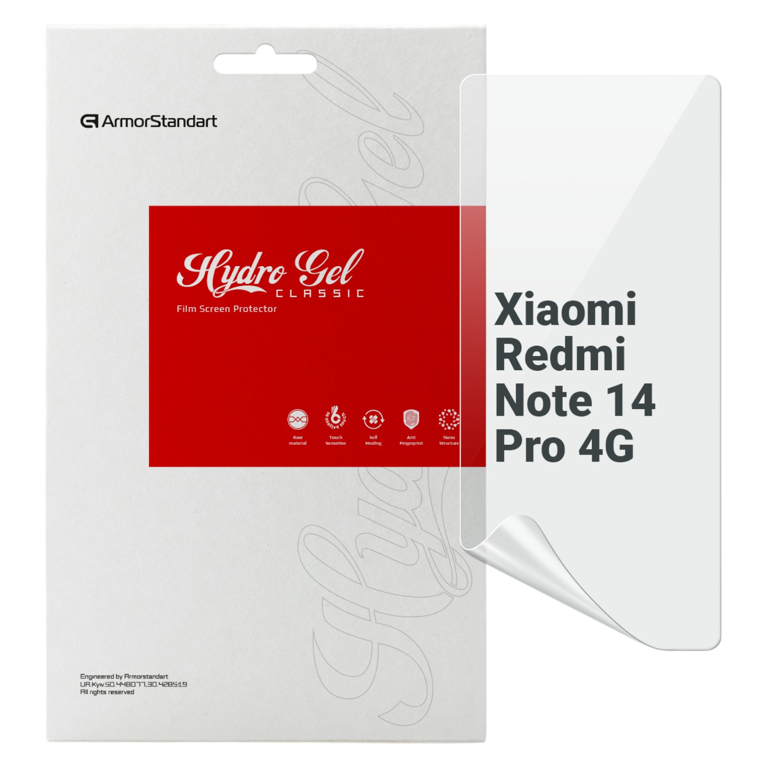 Защитная пленка для смартфона Armorstandart for Xiaomi Redmi Note 14 Pro 4G (ARM79651) - Фото 1