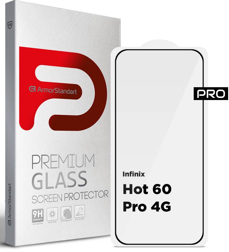 Купить Защитное стекло для смартфона Armorstandart Pro for Infinix Hot 60 Pro 4G (ARM88869) - Фото 1 Защитное стекло для смартфона Armorstandart Pro for Infinix Hot 60 Pro 4G (ARM88869) - Фото 1